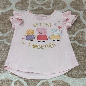 Peppa Pig Pink 'Better Together' Short Sleeve Tee